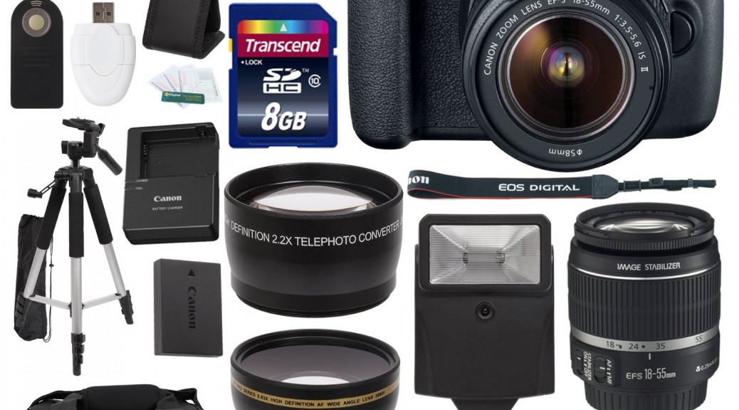 Canon EOS Rebel T5 Digital SLR Camera Body with EF-S 18-55mm